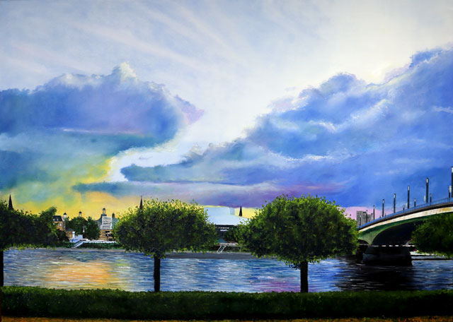 Heraufziehendes Gewitter